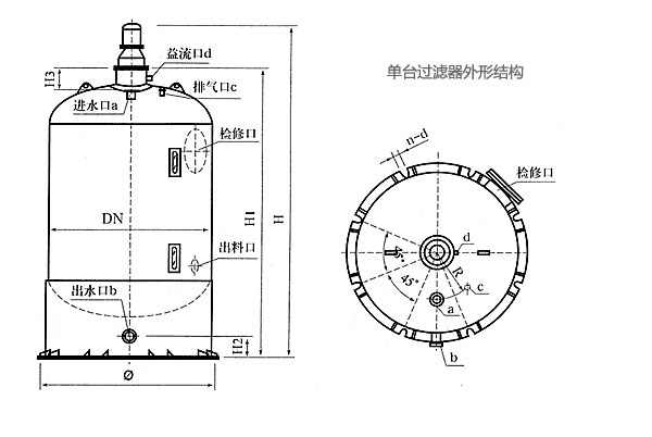 LDL-XWQ高效纖維球過(guò)濾器